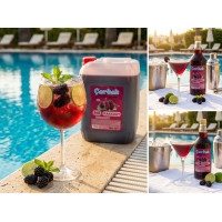 çardak konsantre meyve aromalı içecek 1+5 karadut 5 lt 2 adet