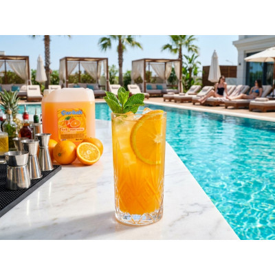 çardak konsantre meyve aromalı içecek 1+5 portakal 5 lt