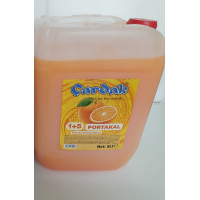 çardak konsantre meyve aromalı içecek 1+5 portakal 5 lt