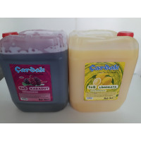 çardak konsantre meyve aromalı içecek 1+5 limonata ve karadut 5 lt