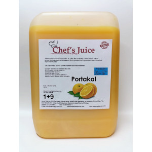 Chef's Juice Konsantre Meyve Aromalı İçecek 1+9 PORTAKAL 5 lt