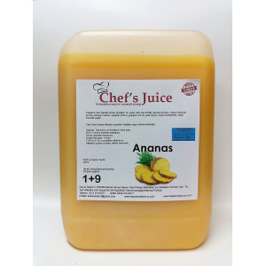 Chef's Juice Konsantre Meyve Aromalı İçecek 1+9 ANANAS 5 lt