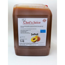 Chef's Juice Konsantre Meyve Aromalı İçecek 1+9 ŞEFTALİ 5 lt