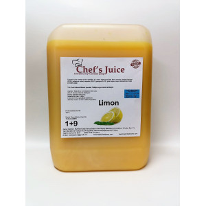 Chef's Juice Konsantre Meyve Aromalı İçecek 1+9 Limon 5 lt