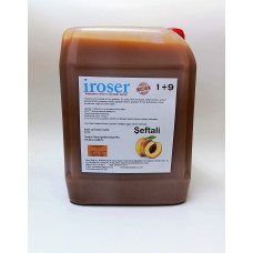 İROSER Konsantre Meyve Aromalı Şurup 1+9  ŞEFTALİ  5 LT