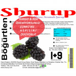 Shurup  Konsantre Meyve Aromalı İçecek  5 lt Böğürtlen   1+9