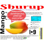 Shurup Konsantre Meyve Aromalı İçecek  5 lt Mango  1+9