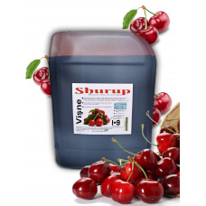 shurup's konsantre meyve aromalı içecek 5,7 kg vişne 1+9