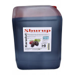 shurup's konsantre meyve aromalı içecek 5 LT Karadut 1+9