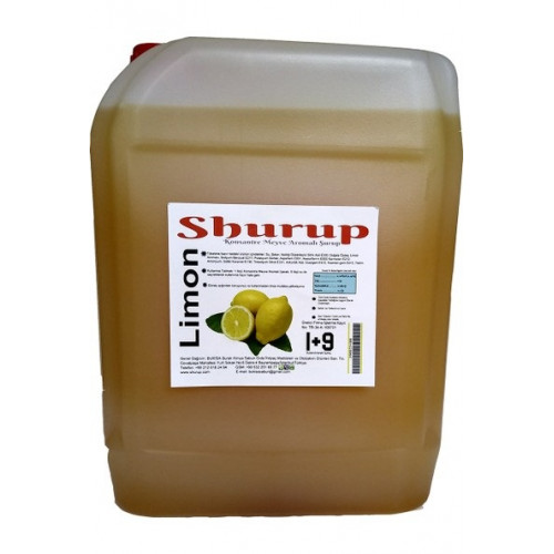 shurup's konsantre meyve aromalı içecek 5 LT Limon 1+9