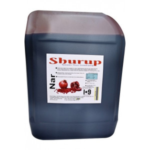 Shurup Konsantre Meyve Aromalı İçecek 5 LT Nar 1+9