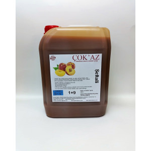 Çok'az Konsantre Meyve Aromalı Şurup 1+9  ŞEFTALİ  5 LT